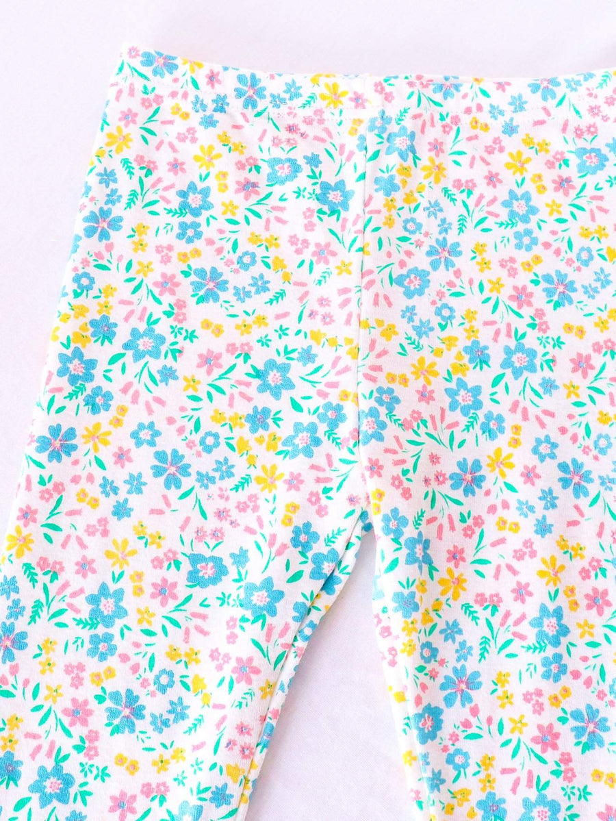 Girls' Snug Fit Cotton Sheep Pink cactus sloth Pajama Set Sleepwear