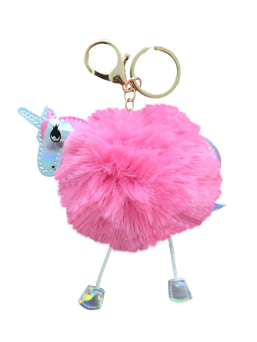 Unicorn Gifts for Girls - Unicorn Drawstring Backpack/Makeup Bag/Bracelet/Necklace/Hair Ties/Keychain/Sticker (Purple Rainbow 4)